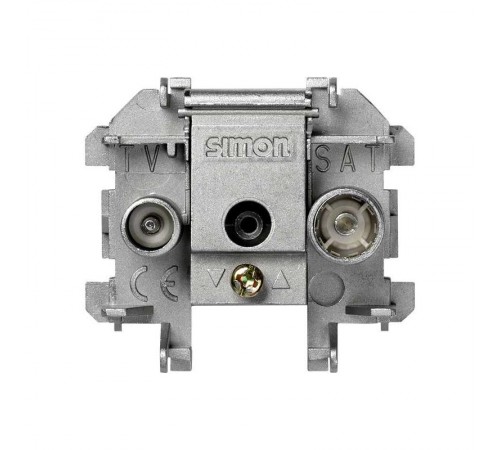 Simon 73 Розетка телевизионная R-TV-SAT одиночная,  СНЯТА, ЗАМЕНА 73487-69, S73, S73 Loft  73486-69  Simon
