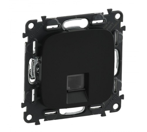 Valena ALLURE DIY Антрацит Розетка ТЛФ 1-ая (RJ11)  753948  Legrand
