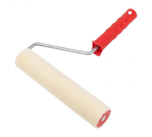 Валик велюр, ворс 5 мм, ширина ролика 240 мм,  42 мм, бюгель 8 мм серия "Мастер"  89-0008  REXANT