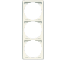Рамка для инсталляции в кабельных каналах, 3-кратная; слоновая кость  CD583KW  Jung