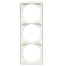 Рамка для инсталляции в кабельных каналах, 3-кратная; слоновая кость  CD583KW  Jung