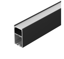 Профиль с экраном SL-LINE-3667-2500 BLACK+OPAL  027987  Arlight