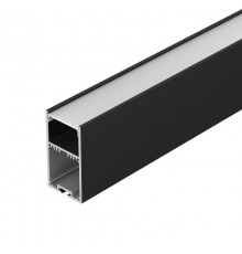 Профиль с экраном SL-LINE-3667-2500 BLACK+OPAL  027987  Arlight