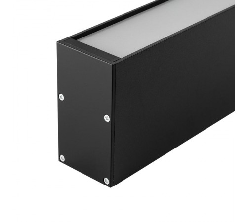 Профиль с экраном SL-LINE-3667-2500 BLACK+OPAL  027987  Arlight