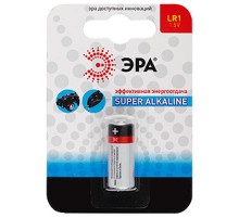 Батарейка щелочная (алкалиновая)  LR1-1BL (12/144/10800) (LR1)   C0045625  ЭРА