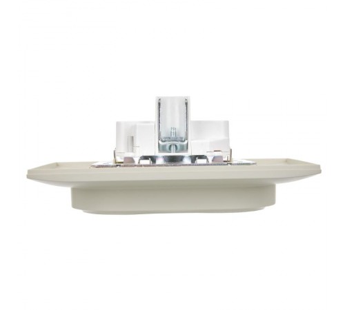 SKANDY Розетка 2-местная с з/к без з/ш 16А сб. SK-R08B бежевый  SK-R21-16-K10-F  IEK