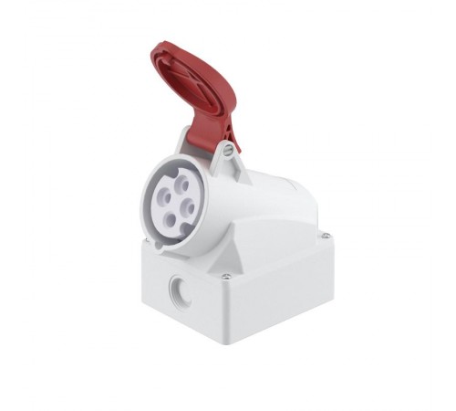 Розетка наружной установки IP44 32A 3P+E 400V  DIS5133256  DKC