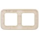 FLITE Artistic Рамка 2-ая РУ-2-А-ФлСл сливочный  FI-M22-31-20-K86  IEK