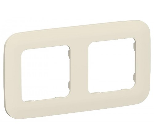 FLITE Artistic Рамка 2-ая РУ-2-А-ФлСл сливочный  FI-M22-31-20-K86  IEK