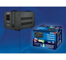 RS-1/5000LS Стабилизатор напряжения "Standard" релейный однофазный напольный, 70-275 В, 5000ВА  09501  Uniel