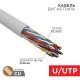 Кабель UTP 25PR 24AWG, CAT5, бухта 305 м  01-1013  REXANT