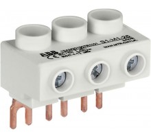 Колодка плоская S1-M1-25 для подключения 3-фазного кабеля до 25мм2, 65 А к автоматам типа MS116/132  1SAM201907R1101  ABB