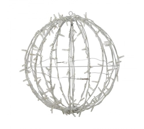 Шар светодиодный 230V, диаметр 30 см, 120 светодиодов, эффект мерцания, цвет теплый белый  501-609  NEON-NIGHT