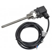 Преобр. темп. погр. РТ1000 G1/2 100мм 2м DIN43650  PTS-PT1000-2-100-2-2M-2  ONI