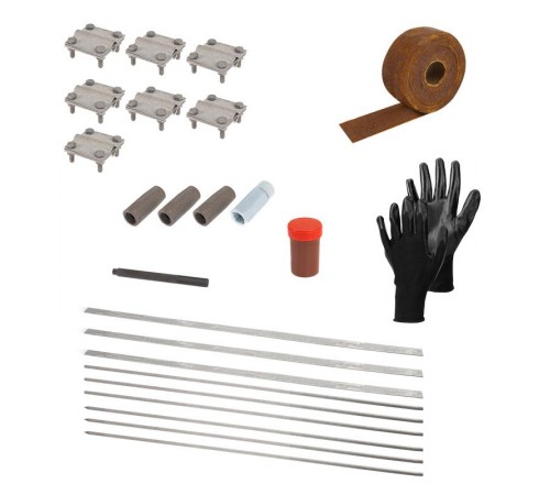 Комплект заземления с заострением 3х3м  11-3000-09  REXANT