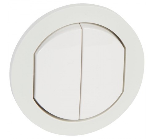 Celiane Белый Клавиша 1-я с подсв. IP44  067803  Legrand