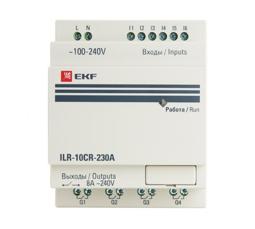 Программируемое реле 10 в/в 230В PRO-Relay EKF PROxima  ILR-10CR-230A  EKF
