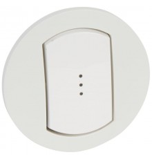Celiane Белый Клавиша 1-я с подсв. IP44  067803  Legrand