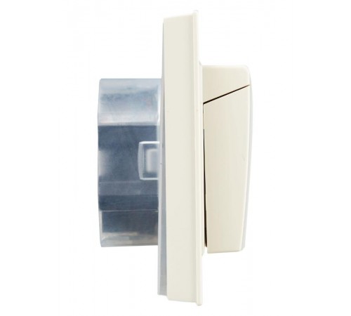 BRITE Розетка 2-ая с крышкой 16А в сб IP44 РСбш12-3-44-БрКр бежевый  BR-R26-16-44-K10-F  IEK