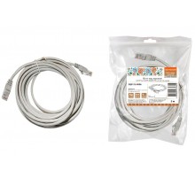 Патч-корд народный U/UTP Cat 5e 4PR 24AWG PVC, литой 5 м, серый  SQ0115-0006  TDM
