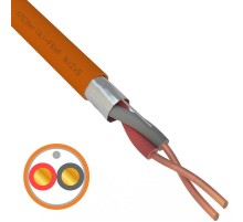 Кабель огнестойкий REXANT КПСЭнг(А)-FRHF 1x2x1,00 мм, бухта 200 м 01-4918-1  REXANT