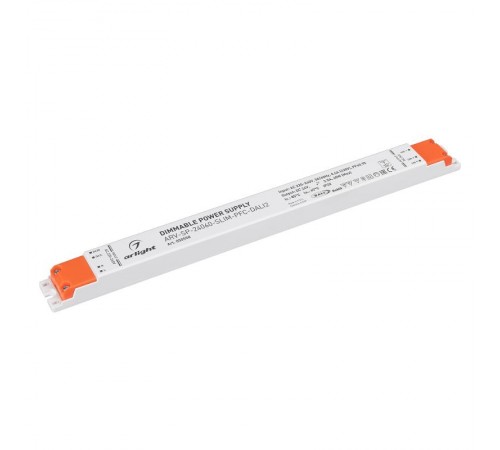 Блок питания ARV-SP-24060-SLIM-PFC-DALI2 (24V, 2.5A, 60W) (Arlight, IP20 Пластик, 5 лет)  050558  Arlight