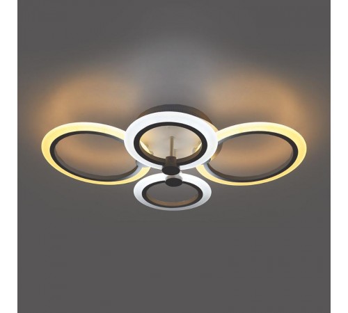 Светильник светодиодный управляемый с пультом 72W, Max. 4700Lum, 3000К-6500K, IP20, белый AL5900 Cycles  41669  FERON