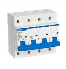 Выключатель автоматический четырехполюсный NXB-125 4P 100A 10кА х-ка C (R)  816149  CHINT