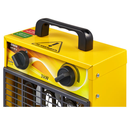 Электрическая тепловая пушка BHP-MЕ-3 прямоугольная компактная  НС-1069378  Ballu