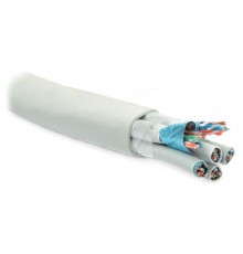 Кабель витая пара FUTP16W-C5-S24-IN-LSZH-GY (FTP16W-C5-SOLID-IN-LSZH)э.F/UTP,к5,16п,4п(24AWG)х4,од.solid,к4х п:э.ф,20°C-+60°C,сер.  46754  Hyperline