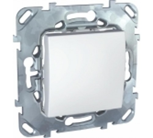 Unica Белый Переключатель 1-клавишный (сх.6)  MGU5.203.18ZD  Schneider Electric