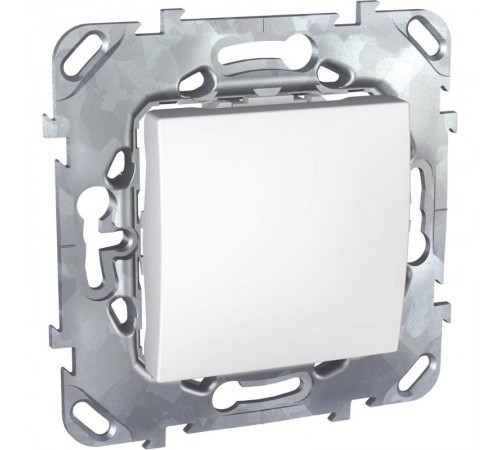 Unica Белый Переключатель 1-клавишный (сх.6)  MGU5.203.18ZD  Schneider Electric