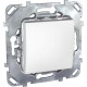 Unica Белый Переключатель 1-клавишный (сх.6)  MGU5.203.18ZD  Schneider Electric