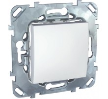 Unica Белый Переключатель 1-клавишный (сх.6)  MGU5.203.18ZD  Schneider Electric