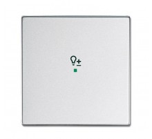 SRD-1-83 Клавиша одинарная free@home, светорегулятор, future, серебристый алюминий  6220-0-0150   2CKA006220A0150  ABB