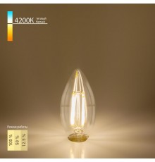 Лампа светодиодная Dimmable BL134 5W 4200K E14 (C35 прозрачный) диммируемая светодиодная филаментная  a045174  Elektrostandard