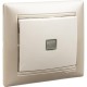 Valena Белый Выключатель 1-клавишный с подсветкой  774410  Legrand