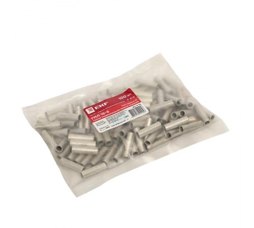 Гильза соединительная медная луженая ГМЛ 16-6 ГОСТ EKF PROxima  gty-16-6g  EKF