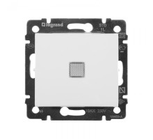 Valena Белый Выключатель 1-клавишный с подсветкой  774410  Legrand