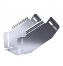 Угол вертикальный внутренний 45 градусов Стандарт INOX (AISI 316) 100х80  PR16.3285  Промрукав