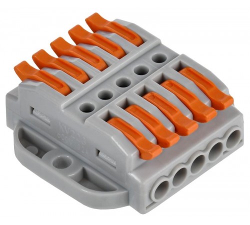 Строительно-монтажная клемма СМК 222-4155P (4шт/упак)  UKZ20-4155P-004  IEK