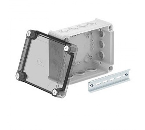 Коробка распределительная T160, 190x150x77 мм, высокая прозрачная крышка (T 160 HD TR)  2007754  OBO Bettermann