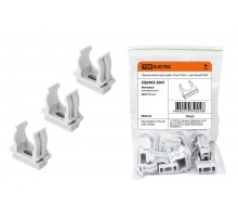 Крепеж-клипса для трубы 16 мм (10шт) - цвет белый  SQ0405-2001  TDM