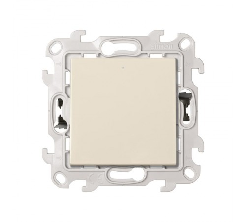Кнопочный выключатель с подсветкой 10A 250В цвета слоновая кость S24 Harmonie  2420160-031  Simon