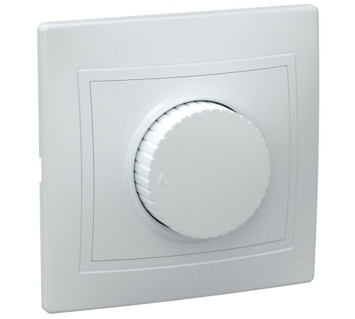 КВАРТА Белый Светорегулятор поворотный ВСР10-1-0-КБ  EDK10-K01-03-DM  GENERICA