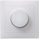 КВАРТА Белый Светорегулятор поворотный ВСР10-1-0-КБ  EDK10-K01-03-DM  GENERICA