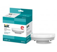 Лампа светодиодная T110 таблетка 15Вт 230В 4000К GX70 IEK  LLE-T110-15-230-40-GX70  IEK