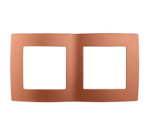 Рамка на 2 поста 12-5002-14  ,  медь  Б0019372  ЭРА