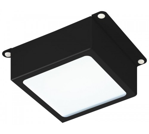 Светильник светодиодный  SPO-646-3-5K-B6 36Вт 5000К 3420Лм 89х89мм грильято 100х100 домино черный 6 кубиков драйвер  Б0063082  ЭРА