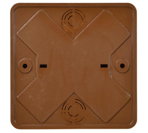 Коробка распределительная КМ для о/п 100х100х44мм дуб  UKO10-100-100-044-K24-E  IEK